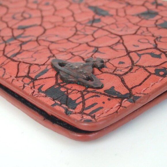 Authentic Vivienne Westwood Card Case leather [Used] - Picture 7 of 10